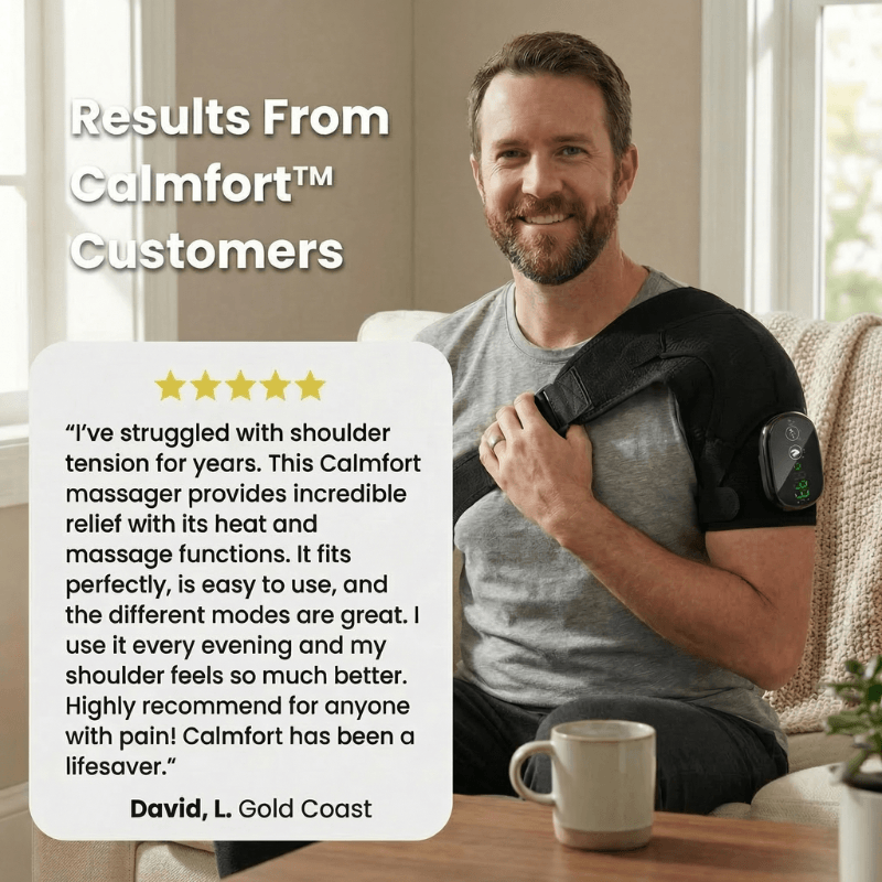 Calmfort™ - Heated Vibration Shoulder Massager