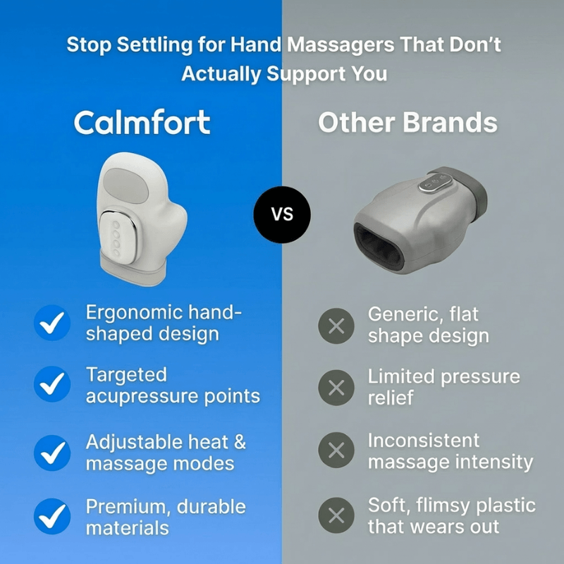 Calmfort™ - Cordless Hand Massager