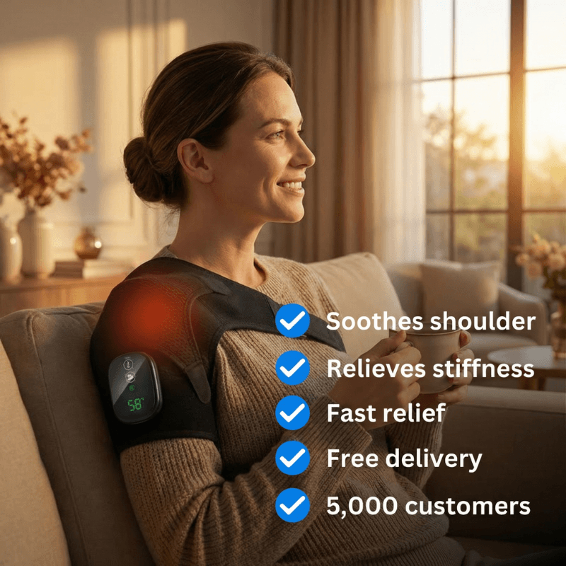 Calmfort™ - Heated Vibration Shoulder Massager