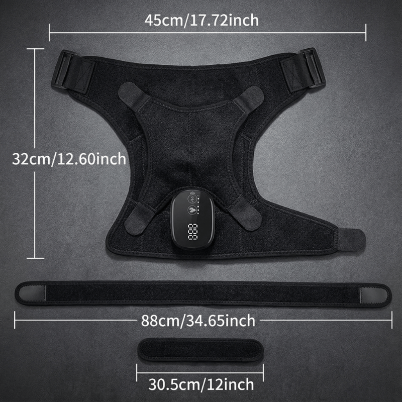 Calmfort™ - Heated Vibration Shoulder Massager