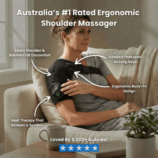 Calmfort™ - Heated Vibration Shoulder Massager