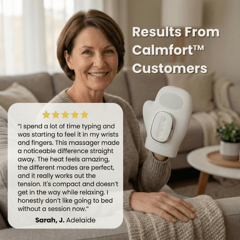 Calmfort™ - Cordless Hand Massager