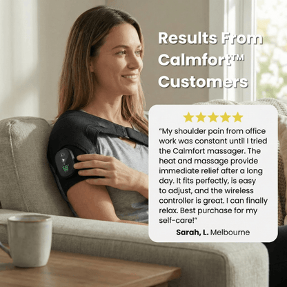 Calmfort™ - Heated Vibration Shoulder Massager